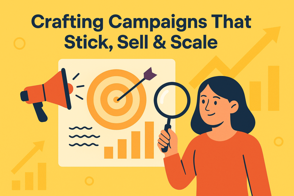 Crafting Campaigns That Stick, Sell & Scale