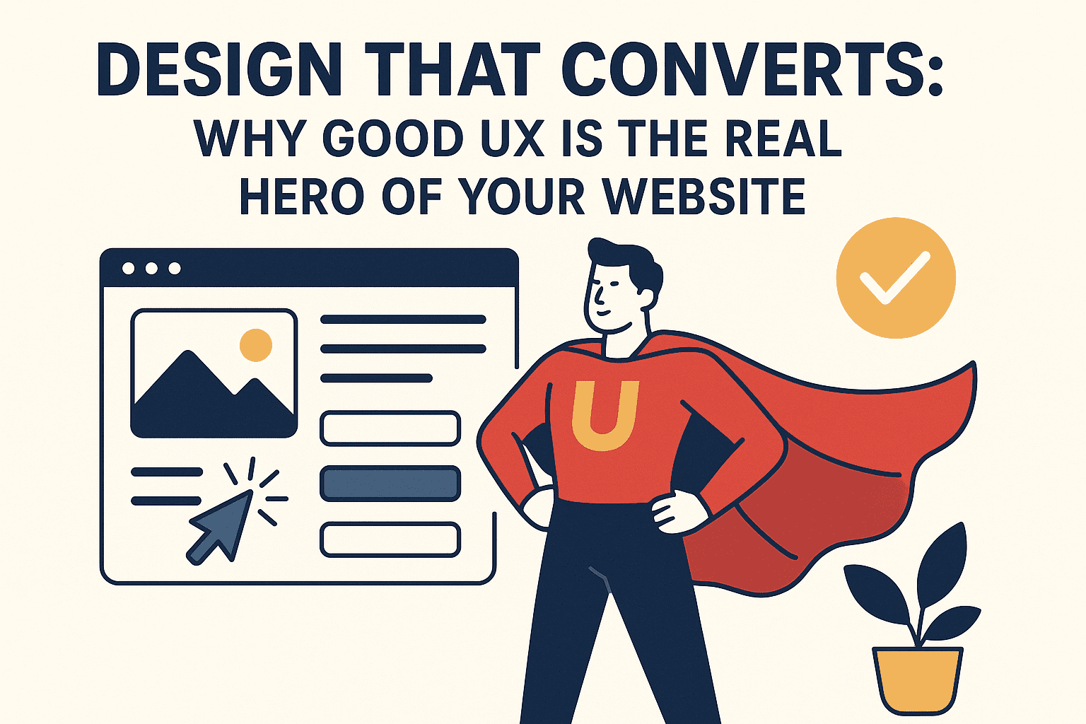 Design that Converts: Why Good UX Is the Real Hero of Your Website
