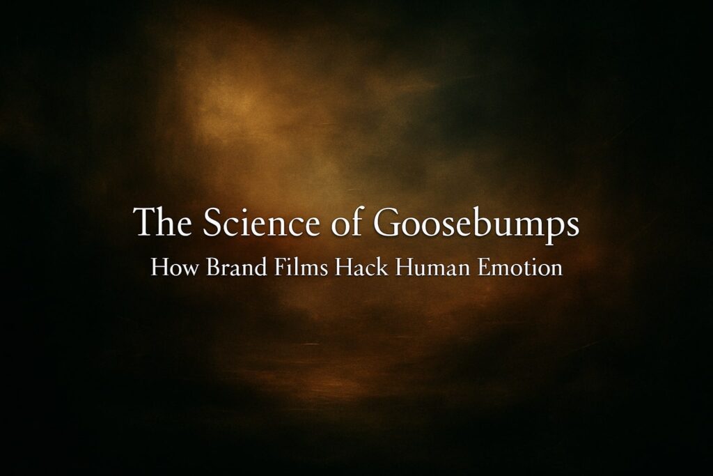 The Science of Goosebumps: How Brand Films Hack Human Emotion